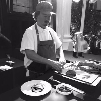 Vibiana - Chef Neal Fraser at the Prime Rib station. - Venues & Event Spaces Near Me - Los Angeles, California