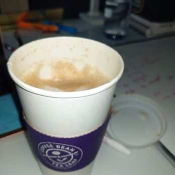 The Coffee Bean & Tea Leaf - This is the late, I don't drink much hot so I wait to cold down. None sips and this was what I got. Incredible. 2 inches of just foam?? - Coffee & Tea Near Me - Henderson, Nevada The Coffee Bean & Tea Leaf - This is the late, I don't drink much hot so I wait to cold down. None sips and this was what I got. Incredible. 2 inches of just foam?? - Coffee & Tea Near Me - Henderson, Nevada