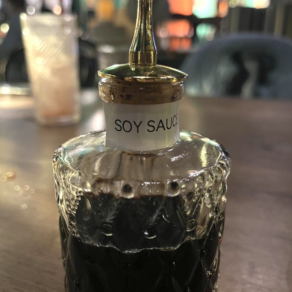 LeDu Thai - Fancy soy sauce bottle! - Thai Near Me - Phoenix, Arizona