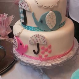 Gender Reveal Cake! Gender Reveal Cake!