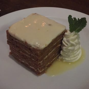 Ocean Prime - five layer carrot cake - Seafood Near Me - New York, New York