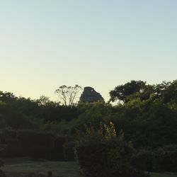 Mayaland Hotel & Bungalows - View to observatory from lobby