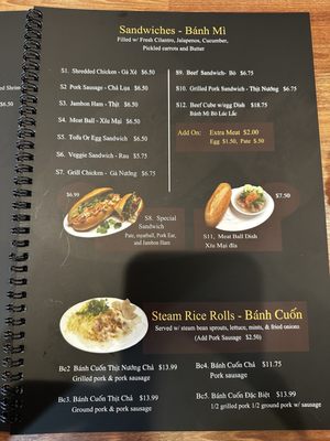 Menu photo 8 Thien An Sandwiches Houston, TX Menu photo 8 Thien An Sandwiches Houston, TX