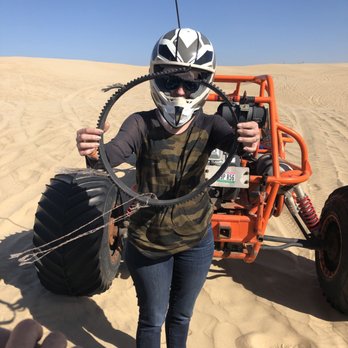 Sunbuggy Fun Rentals - Broke down. Dune buggy was very old and not very powerful. The belt broke. - ATV Rentals/Tours Near Me - Oceano, California Sunbuggy Fun Rentals - Broke down. Dune buggy was very old and not very powerful. The belt broke. - ATV Rentals/Tours Near Me - Oceano, California