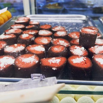 Premium Sweets - a variety of desserts on display - Indian Near Me - Queens, New York Premium Sweets - a variety of desserts on display - Indian Near Me - Queens, New York