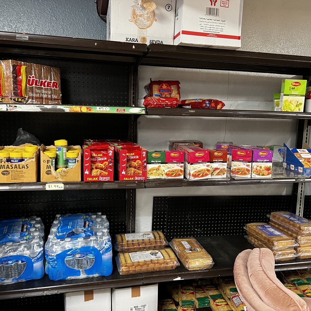 Monterey Halal Market - shelves of food and drinks - Halal Near Me - Seaside, California Monterey Halal Market - shelves of food and drinks - Halal Near Me - Seaside, California