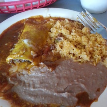 Taqueria Vallarta - Kids Enchilada plate - Mexican Near Me - Austin, Texas