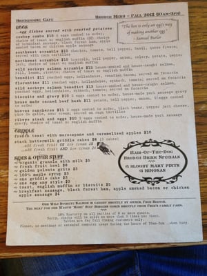Menu photo 7 Brickhouse Cafe & Bar San Francisco, CA Menu photo 7 Brickhouse Cafe & Bar San Francisco, CA