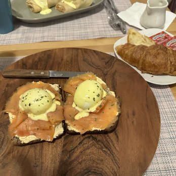 Old Town Crepes - Salmon Benedict - Breakfast & Brunch Near Me - Myrtle Beach, South Carolina Old Town Crepes - Salmon Benedict - Breakfast & Brunch Near Me - Myrtle Beach, South Carolina
