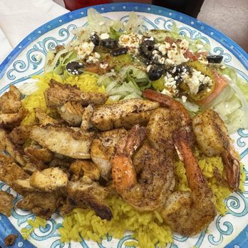 Baba's Shawarma Grill - Chicken & Shrimp Platter - Mediterranean Near Me - Cheviot, Ohio Baba's Shawarma Grill - Chicken & Shrimp Platter - Mediterranean Near Me - Cheviot, Ohio