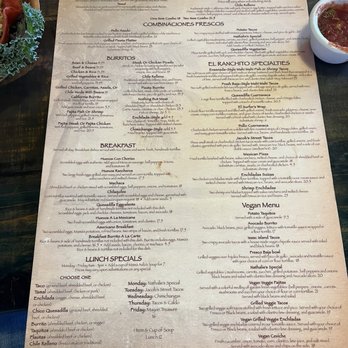 Avila's El Ranchito - Menu - Mexican Near Me - Foothill Ranch, California Avila's El Ranchito - Menu - Mexican Near Me - Foothill Ranch, California