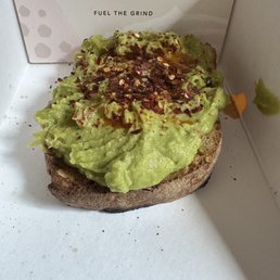 Avocado toast waiting to be eaten Avocado toast waiting to be eaten