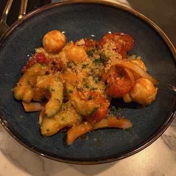 Next Door - Deconstructed caprese salad - Italian Near Me - Cape Coral, Florida Next Door - Deconstructed caprese salad - Italian Near Me - Cape Coral, Florida