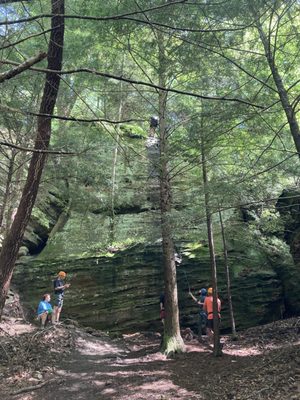 High Rock Adventures - Hocking Hills Ecotours - High Rock Escapes - Hocking Hills Rocks by null