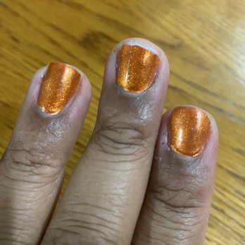 Natural Nails & Skincare - Middle finger nail broke down - Nail Salons Near Me - Hampton, Virginia