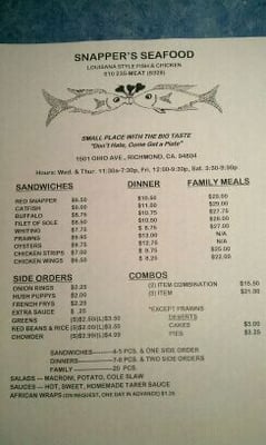 Snapper's Seafood Restaurant by null