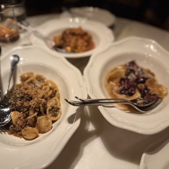 Osteria Mozza - Trio of amazing pastas. - Italian Near Me - Washington, DC, District of Columbia Osteria Mozza - Trio of amazing pastas. - Italian Near Me - Washington, DC, District of Columbia