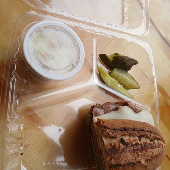 Tip Top Meats - Roast beef sandwich with coleslaw side - Meat Shops Near Me - Carlsbad, California Tip Top Meats - Roast beef sandwich with coleslaw side - Meat Shops Near Me - Carlsbad, California