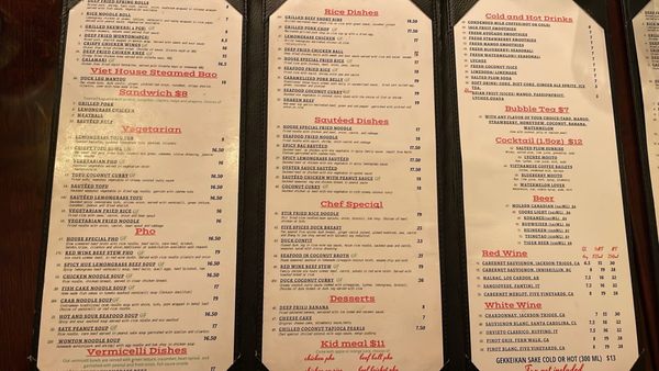 Menu photo 3 Viet House Vancouver, BC Menu photo 3 Viet House Vancouver, BC