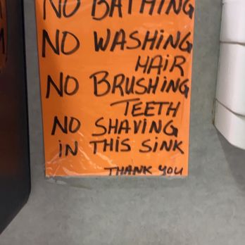 Sparklean Laundromat - Sink is gross! Germs  everywhere - Laundry Services Near Me - Riverside, California