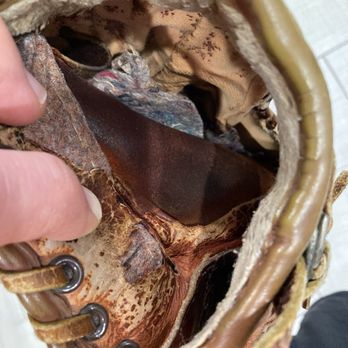 Baseball Glove Repairs - Old padding - Sporting Goods Near Me - Torrance, California Baseball Glove Repairs - Old padding - Sporting Goods Near Me - Torrance, California