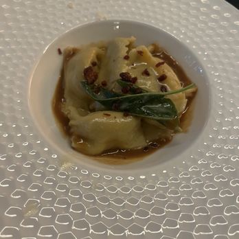 La Stella Cucina Verace - Aug 2025- AGNOLOTTI PIZZICATI veal ossobuco filling, sage butter, veal reduction, crispy prosciutto di parma - Italian Near Me - Dallas, Texas La Stella Cucina Verace - Aug 2025- AGNOLOTTI PIZZICATI veal ossobuco filling, sage butter, veal reduction, crispy prosciutto di parma - Italian Near Me - Dallas, Texas