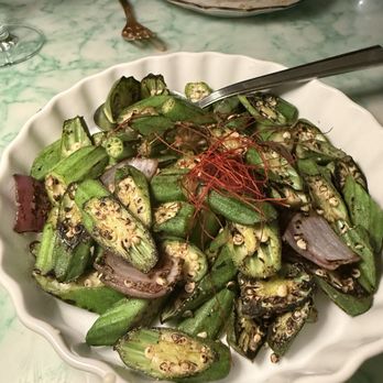 Chifa - Decadent Spiced Okra (V) - Peruvian Near Me - Los Angeles, California