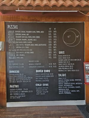Menu photo 3 Jerry's Pizza Mill Waialua, HI