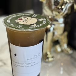BoBaPoP Tea Bar - Alexandria - Flower Green Fresh Tea