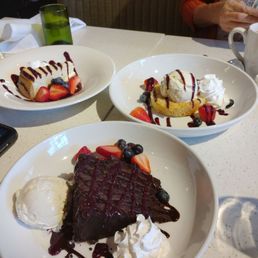 Sample all the desserts!