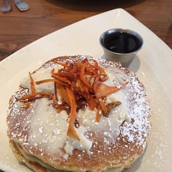 Hash Kitchen - Carrot cake pancakes with sweet mascarpone. Yummm! - Breakfast & Brunch Near Me - Scottsdale, Arizona