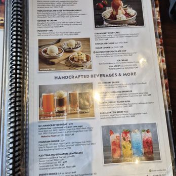 BJ's Restaurant & Brewhouse - Pizookie menu - New American Near Me - Glendale, California BJ's Restaurant & Brewhouse - Pizookie menu - New American Near Me - Glendale, California