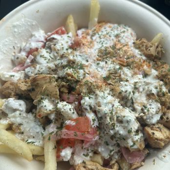Luna Grill Temecula - Loaded Fries - Mediterranean Near Me - Temecula, California