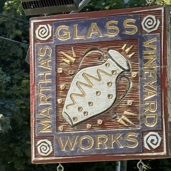 Martha's Vineyard Glassworks - Sign - Art Galleries Near Me - West Tisbury, Massachusetts Martha's Vineyard Glassworks - Sign - Art Galleries Near Me - West Tisbury, Massachusetts