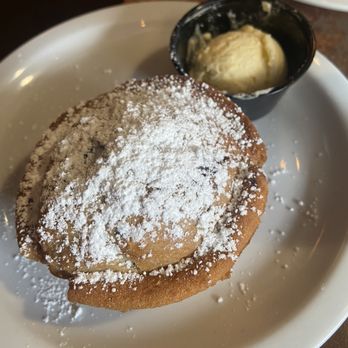 Huckleberry's - Huckleberry Muffin, slightly hard to slice - Southern Near Me - Anaheim, California