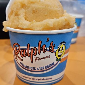 Ralph’s Famous Italian Ices - Small peach Italian ice, $6.19 - Ice Cream & Frozen Yogurt Near Me - Forest Hills, New York