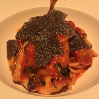 Lupi & Iris - Spaghetti and lobster with shaved truffle - Mediterranean Near Me - Milwaukee, Wisconsin Lupi & Iris - Spaghetti and lobster with shaved truffle - Mediterranean Near Me - Milwaukee, Wisconsin
