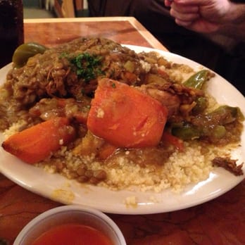 Amanouz Cafe - Couscous lentil chicken - Moroccan Near Me - Northampton, Massachusetts
