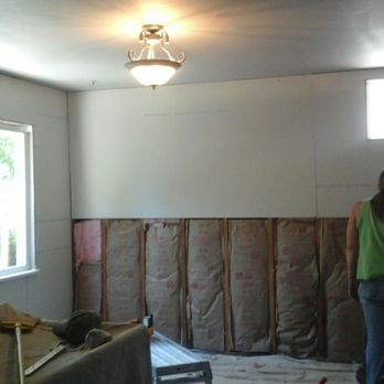 Ron's Custom Drywall - This is only a few hours after starting the project. It already looks looks great! - Drywall Installation & Repair Near Me Ron's Custom Drywall - This is only a few hours after starting the project. It already looks looks great! - Drywall Installation & Repair Near Me