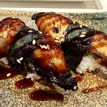 Studio Sushi - Unagi -- extra crispy, as requested. - Sushi Bars Near Me - Studio City, California