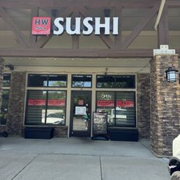 Exterior photo of Hole in the Wall Sushi - Alpharetta, Georgia Exterior photo of Hole in the Wall Sushi - Alpharetta, Georgia