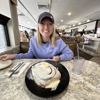 Angie's Restaurant - Get the cinnamon roll. Just do it!!!!! Save it for later. Ugh so gooood - Breakfast & Brunch Near Me - Logan, Utah