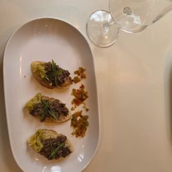 Nettie’s Volta - Lamb bruschetta