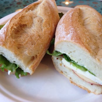 La Belle Baguette - Apple and Brie half baguette - Coffee & Tea Near Me - Winnipeg, Manitoba