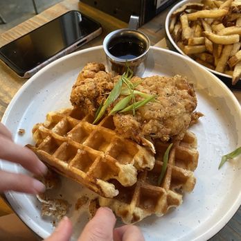 The Waterman Fish Bar - Chicken and waffles - Seafood Near Me - Charlotte, North Carolina The Waterman Fish Bar - Chicken and waffles - Seafood Near Me - Charlotte, North Carolina