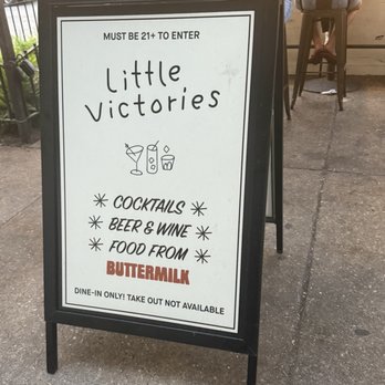 Little Victories - Menu - Bars Near Me - Chicago, Illinois Little Victories - Menu - Bars Near Me - Chicago, Illinois