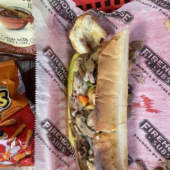 Firehouse Subs - Firehouse Steak and Cheese Melt - Fast Food Near Me - York, Pennsylvania