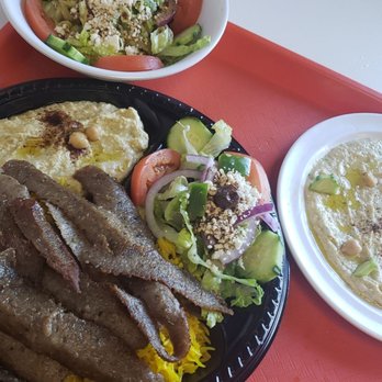Zuki's Pita - Gyro plate with Jalapeño Hummus - Mediterranean Near Me - Phoenix, Arizona Zuki's Pita - Gyro plate with Jalapeño Hummus - Mediterranean Near Me - Phoenix, Arizona