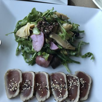 Thyme - Seared tuna salad - New American Near Me - Roslyn, New York Thyme - Seared tuna salad - New American Near Me - Roslyn, New York