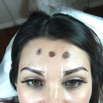 Sheila Bella Microblading Academy - Shaping done very poorly, literally drew two lines. By CJ - Permanent Makeup Near Me Sheila Bella Microblading Academy - Shaping done very poorly, literally drew two lines. By CJ - Permanent Makeup Near Me